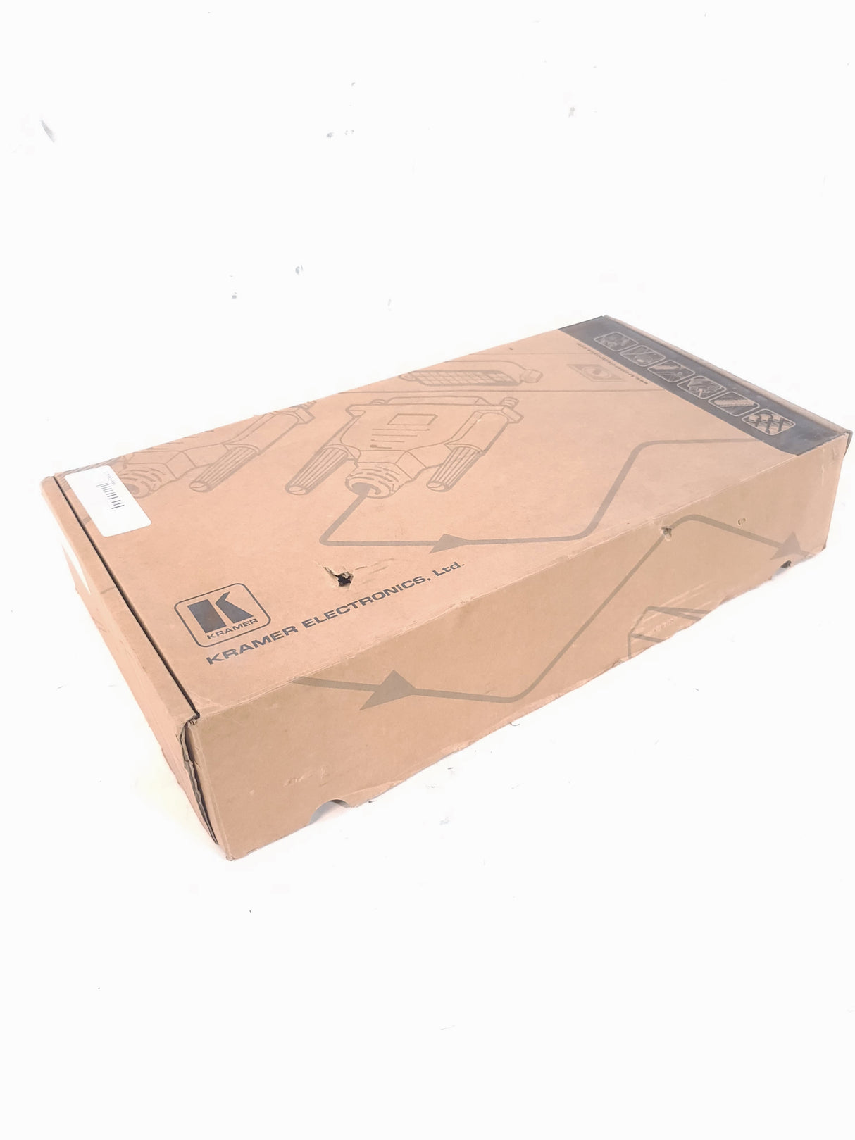Kramer VP-123 1x3 RGBHV Distribution Amplifier w/ 12V AC Adapter And Instruction Manual In Original Open Box