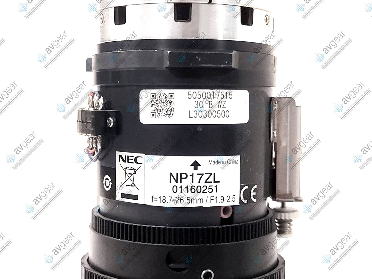 NEC NP17ZL 1.25-1.79:1 Projector Zoom Lens