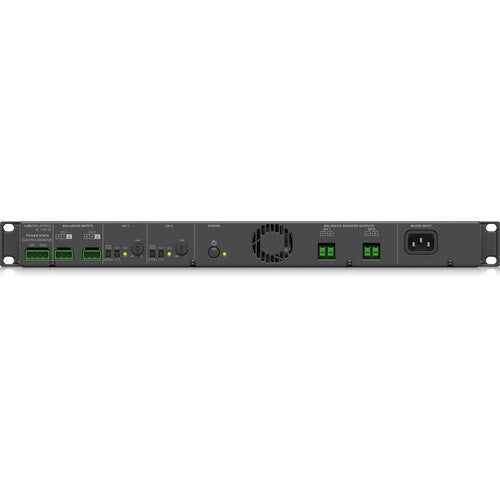 Lab Gruppen E 12:2_US1 1,200 Watt Amplifier with 2 Flexible Output Channels for Installation Applications