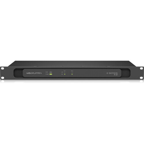 Lab Gruppen E 4:2_US1 400 Watt Amplifier with 2 Flexible Output Channels for Installation Applications