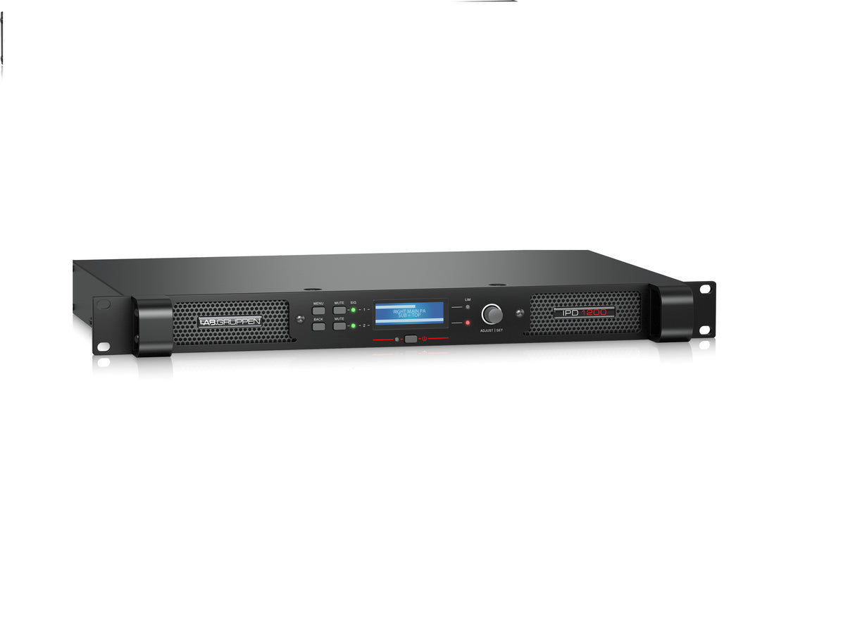 Lab.Gruppen IPD 1200 Compact 1,200 Watt 2-Channel DSP Controlled Power Amplifier
