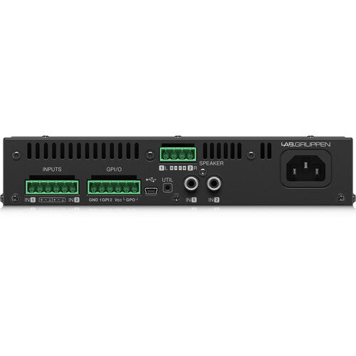 Lab.Gruppen LUCIA 120/2 Compact 2 x 60 Watt Amplifier for Installation Applications