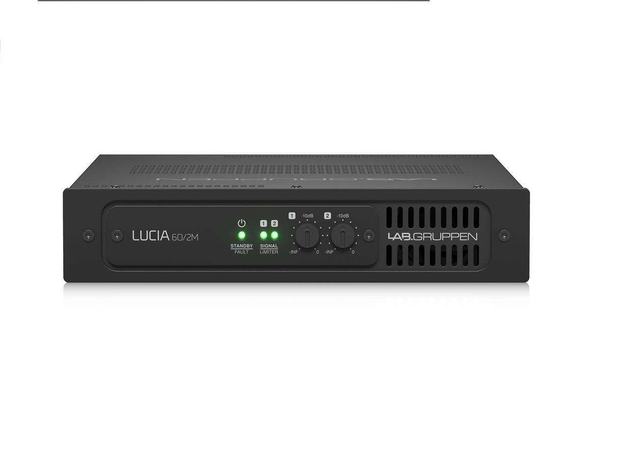 Lab.Gruppen LUCIA 240/2M Compact 2 x 120 Watt Matrix Amplifier for Installation Applications