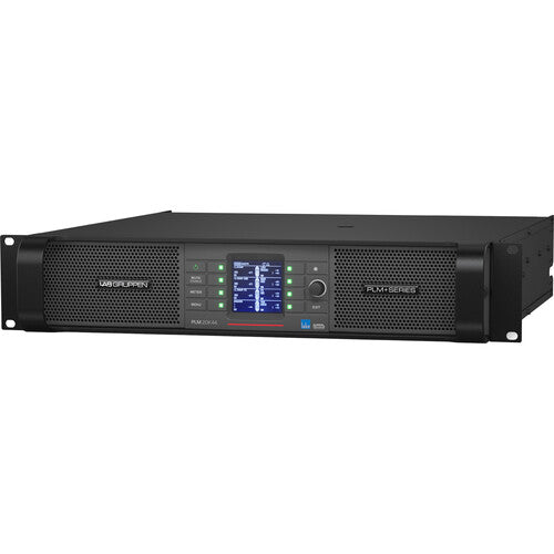 Lab.Gruppen PLM20K44-SP 20,000 Watt Amplifier w/ 4 Flexible Output Channels on SpeakON Connectors, Lake Digital Signal Processing and Digital Audio Networking for Touring Applications