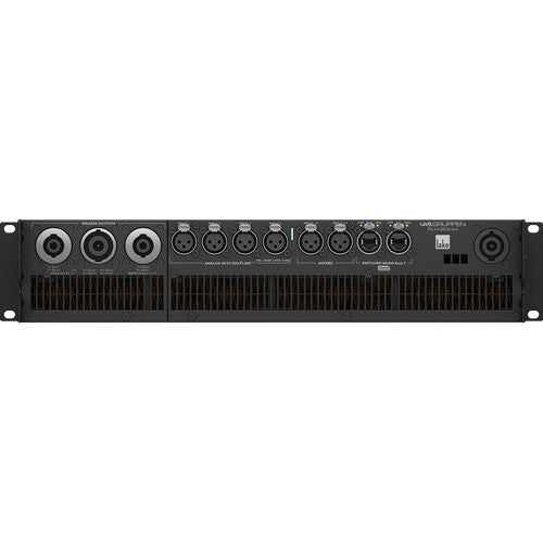 Lab.Gruppen PLM20K44-SP 20,000 Watt Amplifier w/ 4 Flexible Output Channels on SpeakON Connectors, Lake Digital Signal Processing and Digital Audio Networking for Touring Applications