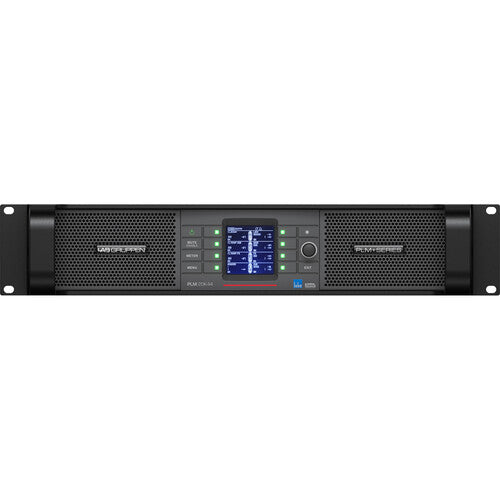 Lab.Gruppen PLM 20000Q 20,000 Watt Amplifier w/ 4 Flexible Output Channels - LAKE Digital Signal Processing and Digital Audio Networking for Touring Applications