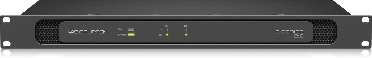 Lab Gruppen E 22_US1 200 Watt Amplifier with 2 Flexible Output Channels for Installation Applications
