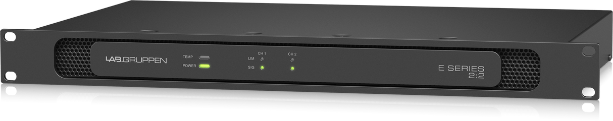 Lab Gruppen E 22_US1 200 Watt Amplifier with 2 Flexible Output Channels for Installation Applications