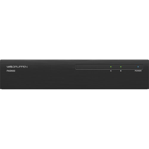 Lab Gruppen FA602_US1 2 x 60W Commercial Amplifier with Direct Drive Technology and Energy Star Certification