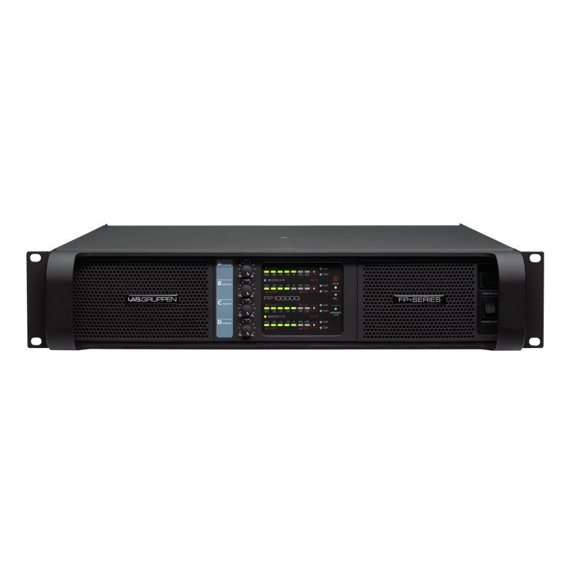 Lab Gruppen FP 10000Q_US1 10,000W 4-Channel Amplifier with NomadLink Network Monitoring and Dedicated Control for Touring Applications