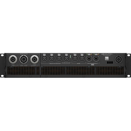 Lab Gruppen PLM 20K44 SP_002 20,000W Amplifier with 4 Flexible Output-Channels on SpeakON Connectors, Lake Digital Signal Processing and Digital Audio Networking for Touring Applications