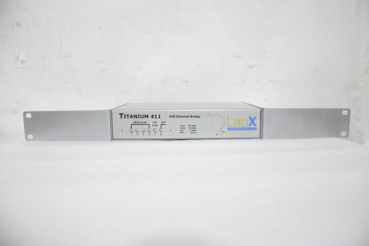 Lab X Technologies Titanium 411 AVB Ethernet Bridge