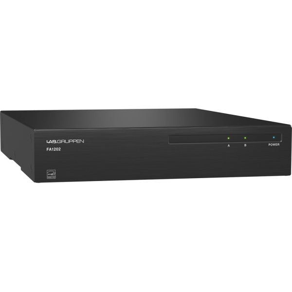Lab Gruppen FA1202_US1 2 x 120 Watt Commercial Amplifier with Direct Drive Technology and Energy Star Certification