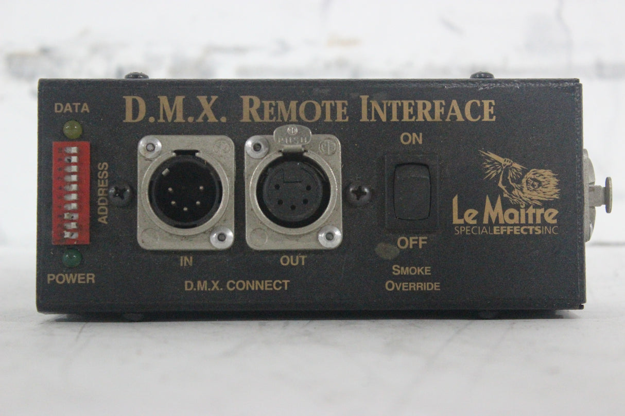 Le Maitre DMX Remote Interface
