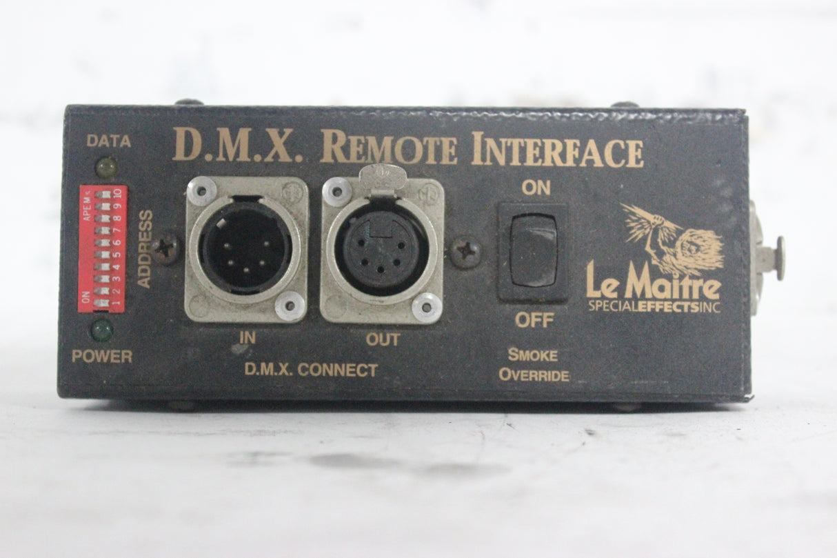 Le Maitre DMX Remote Interface