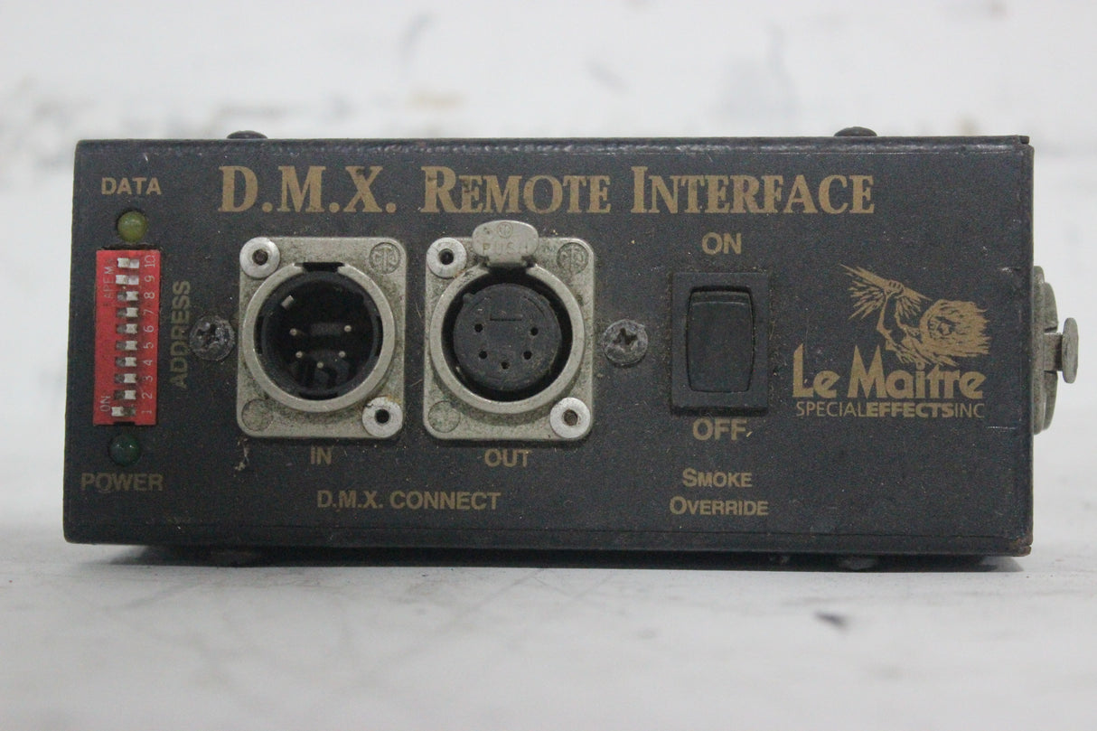 Le Maitre DMX Remote Interface