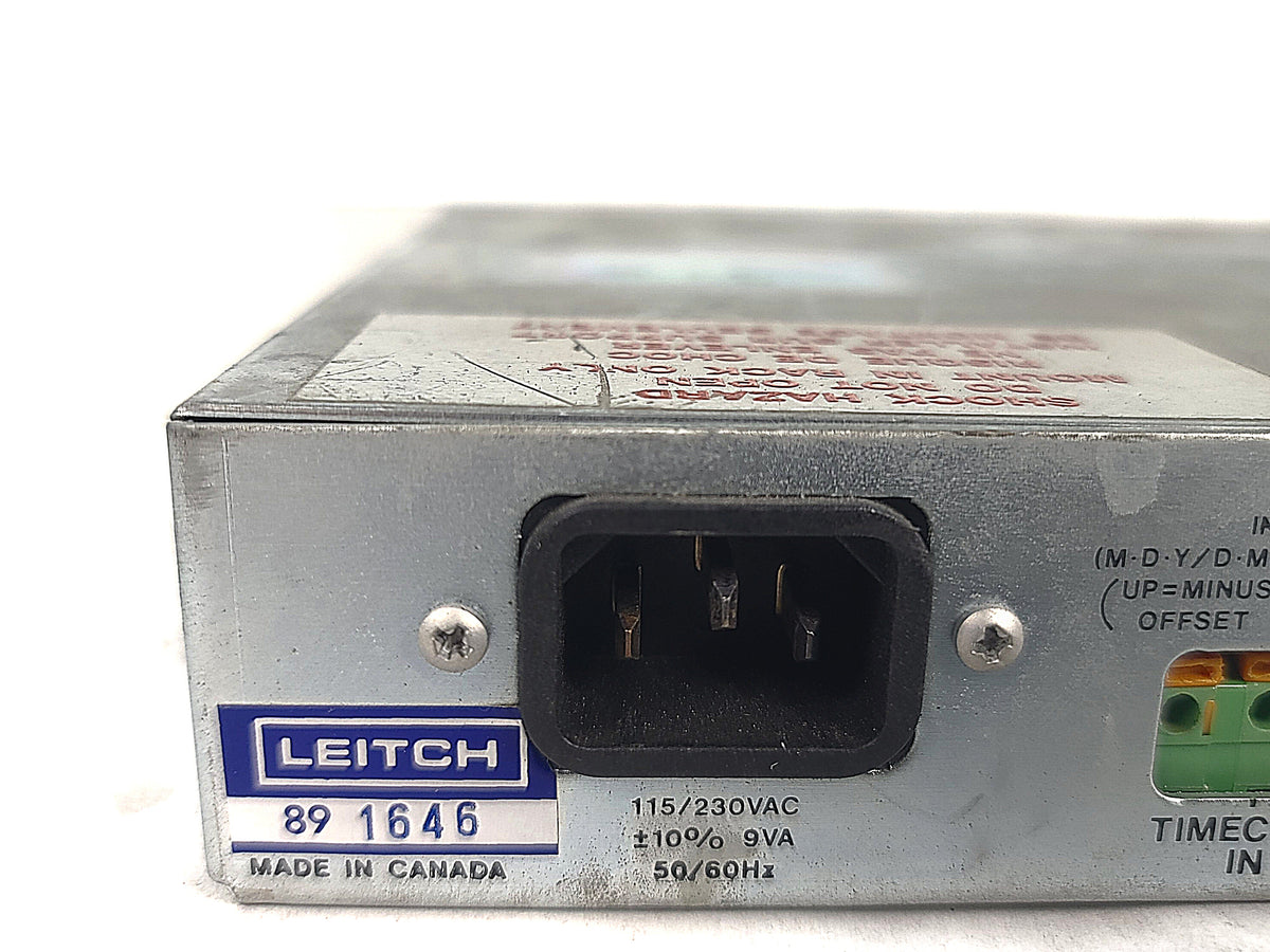 Leitch DTD 5200 Digital Time Display