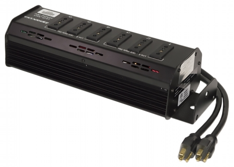 Leprecon ULD-360 DIMLEPHP 6-Channel 600W Portable Dimmer