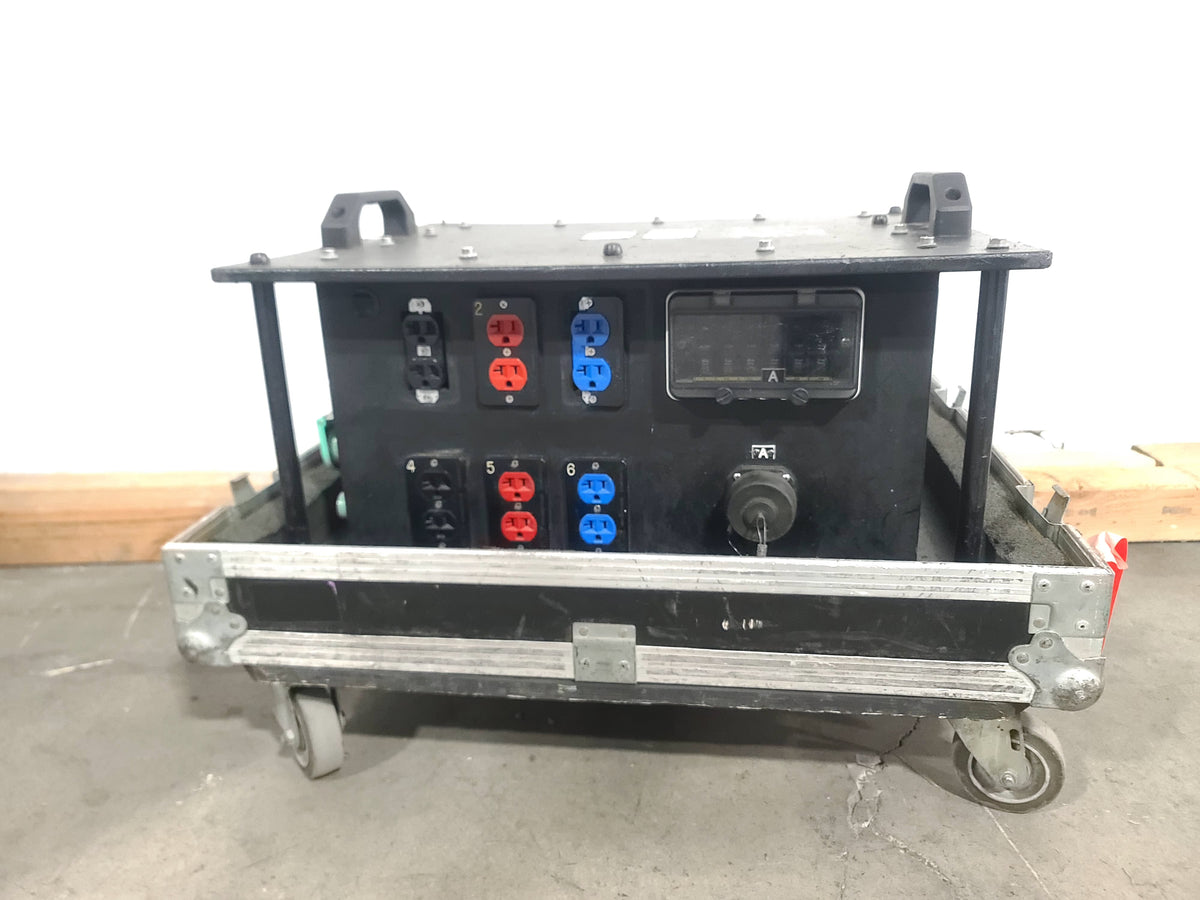 Lex DB200MQ-IBDMB1 Portable Power Distributor Unit in Wheeled Hard Case