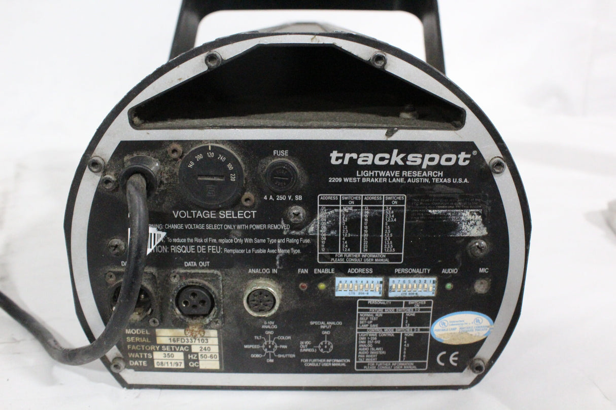 LightWave Research Trackspot Stage Light