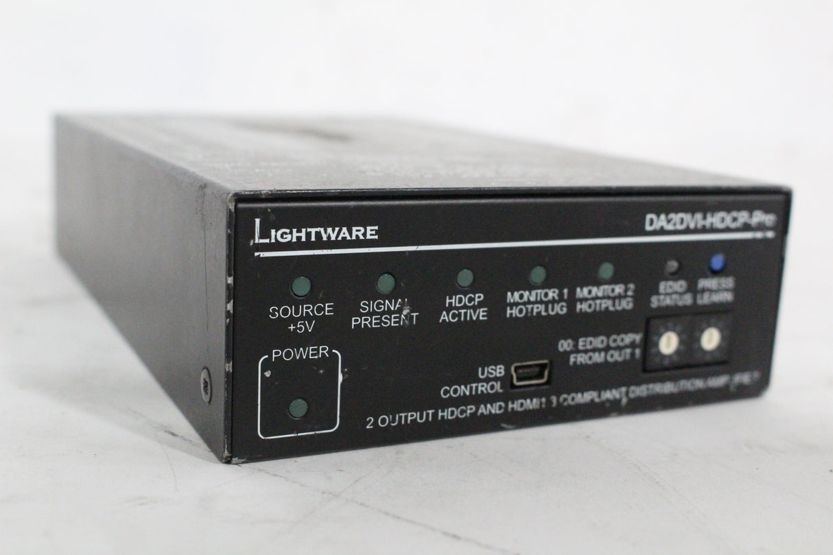 Lightware DA2DVI-HDCP-Pro Distribution Amplifier