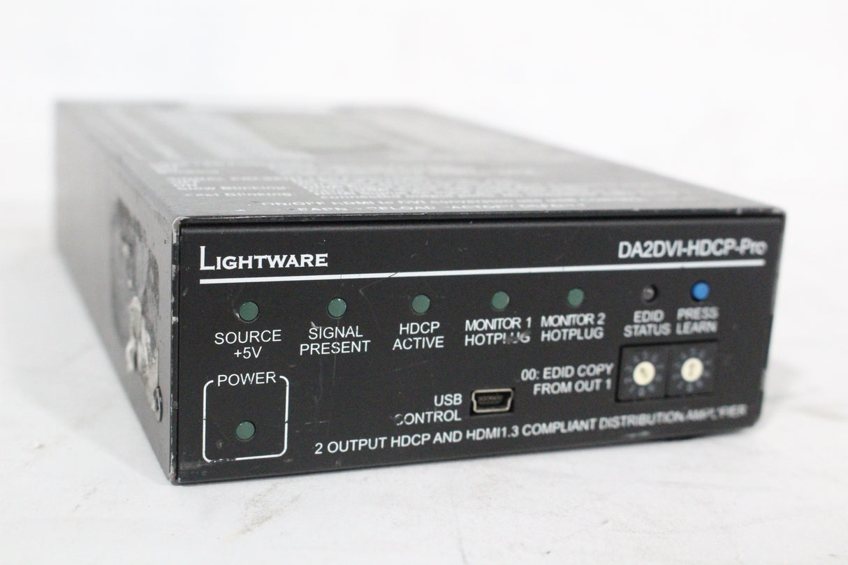 Lightware DA2DVI-HDCP-Pro Distribution Amplifier