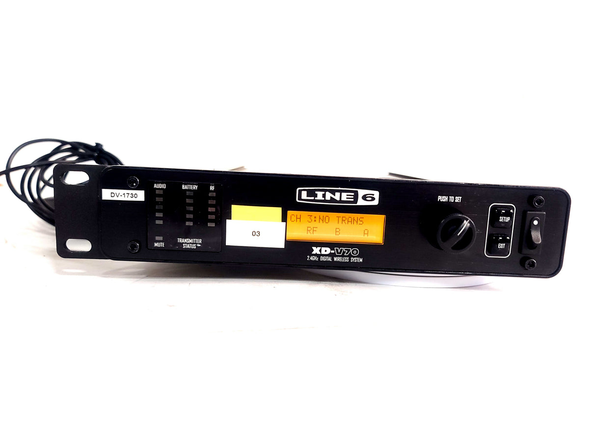 Line6 XD-V70 2.4GHz Digital Wireless System w/ 9V DC PSU