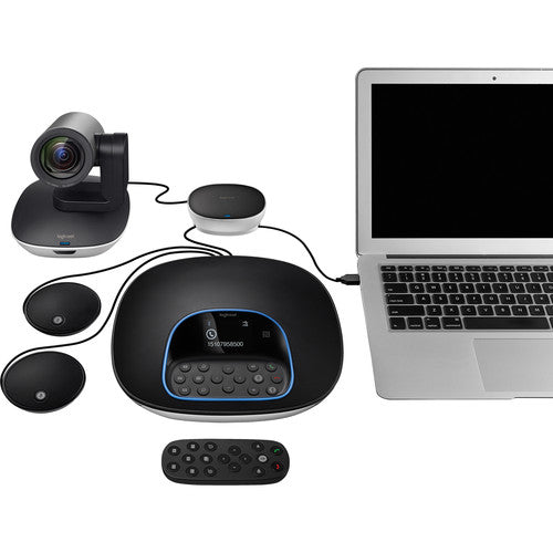Logitech 960-001060 GROUP Video Conferencing System w/ Expansion Mics