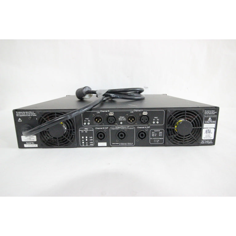 MC2 E25 Lightweight Touring 2-Channel Power Amplifier 2x1350W
