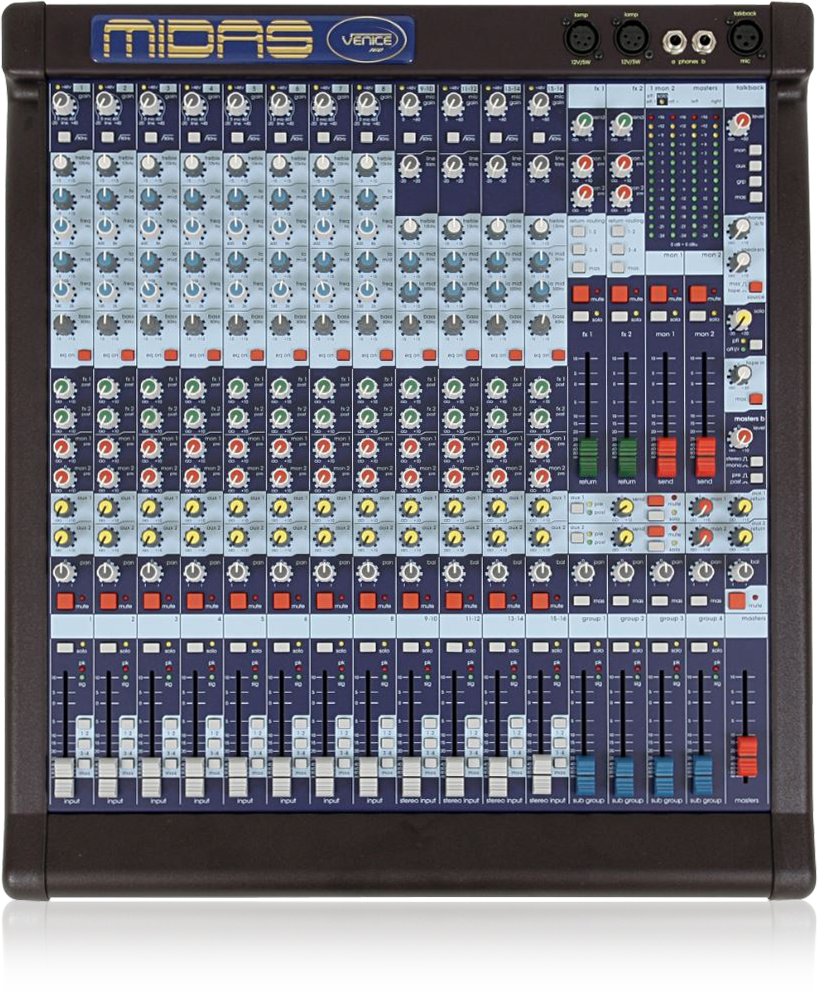 MIDAS V160 16-Channel Analog Mixing Console