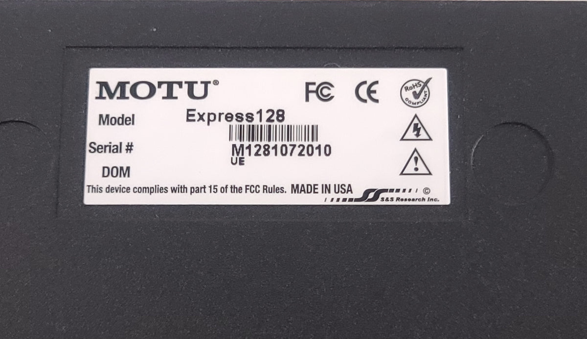 MOTU MIDI Express 128 MIDI Interface
