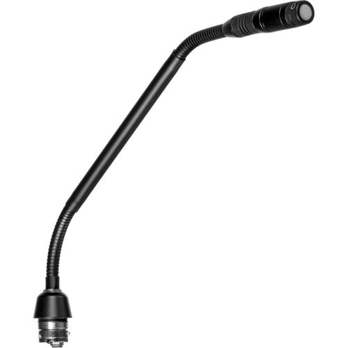 Shure MX410LPDF/C 10" Cardioid Dualflex Gooseneck Microphone with Bi-Color Status Indicator (Black)