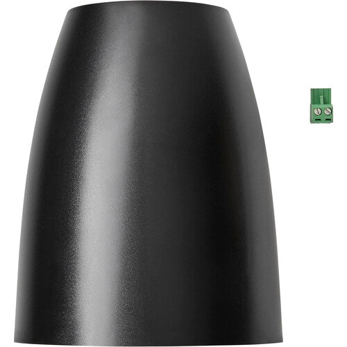 Shure MXP-1B Microflex Passive Mini-Pendant Conferencing Loudspeaker (Black, Single)