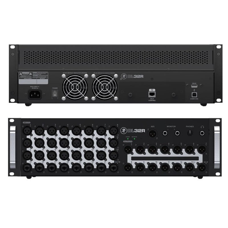 Mackie MCK-2045880-00 DL32R 32-channel Wireless Digital Live Sound Mixer w/ iPad Control