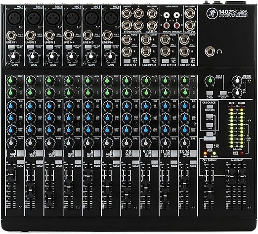 Mackie 1402VLZ4 Mixer w/ Onyx PreAmps