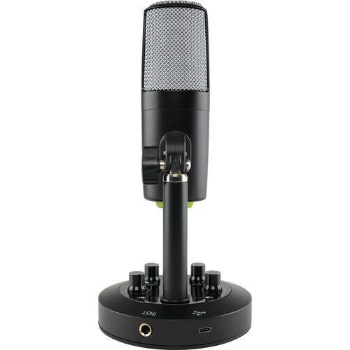 Mackie CHROMIUM Premium USB Condenser Microphone with Built-in 2-Channel Mixer