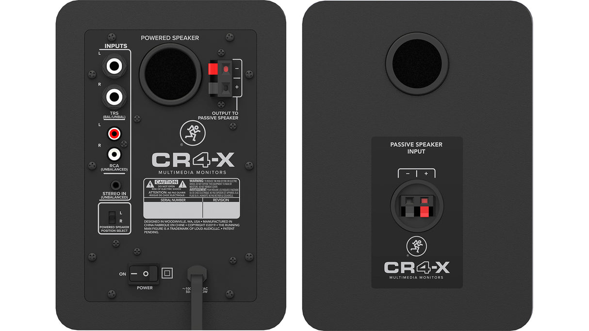 Mackie CR4-X 4" Multimedia Monitors