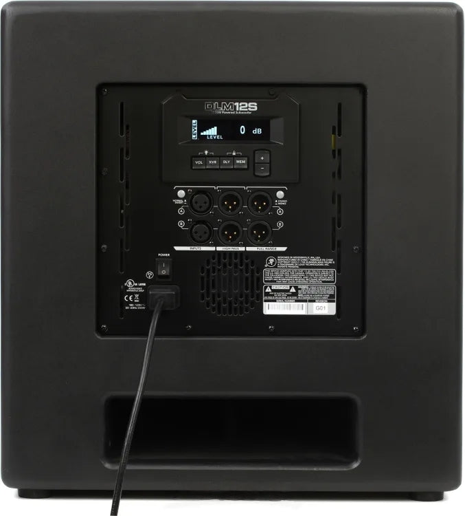 Mackie MCK-2037880-00 DLM12S 2000W 12" Powered Subwoofer