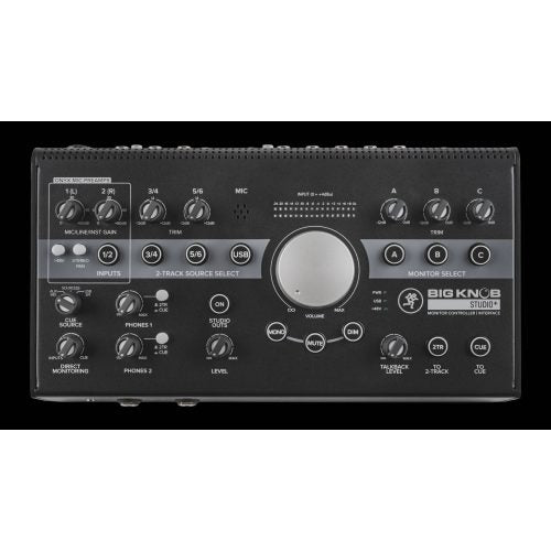 Mackie MCK-2047840-00 Big Knob Studio+ 4x3 Studio Monitor Controller | 192kHz USB I/O