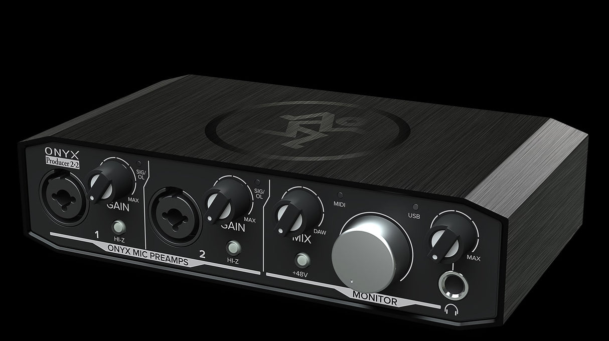 Mackie MCK-2048720-00 Onyx Producer 2-2 2x2 USB Audio Interface with MIDI