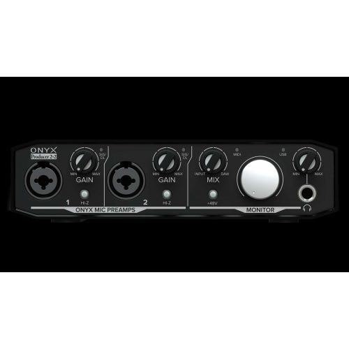 Mackie MCK-2048720-00 Onyx Producer 2-2 2x2 USB Audio Interface with MIDI
