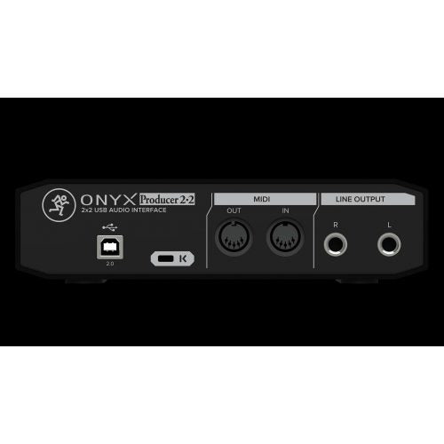 Mackie MCK-2048720-00 Onyx Producer 2-2 2x2 USB Audio Interface with MIDI