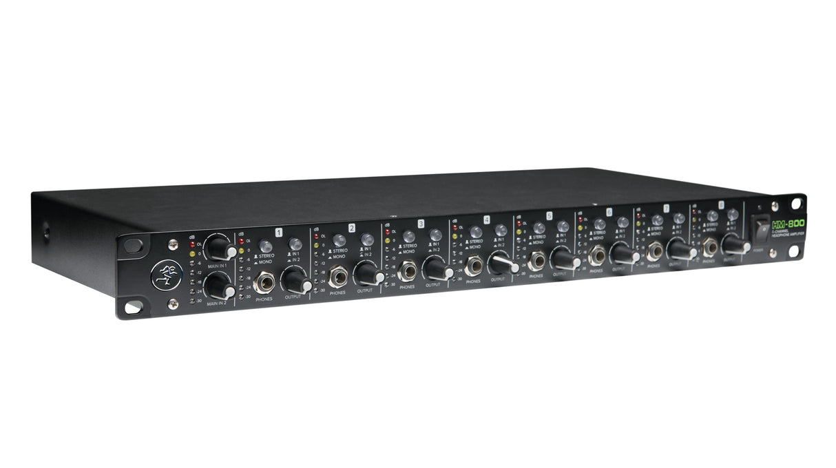 Mackie MCK-2049179-00 8-Channel Headphone Amplifier