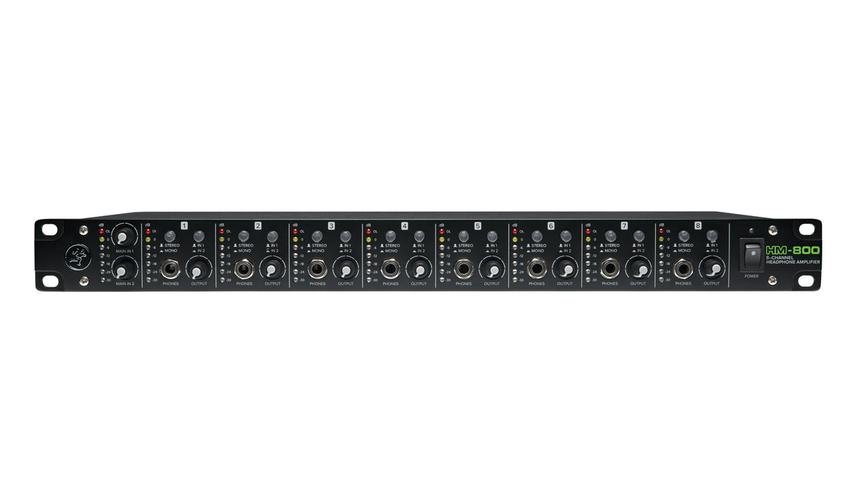 Mackie MCK-2049179-00 8-Channel Headphone Amplifier