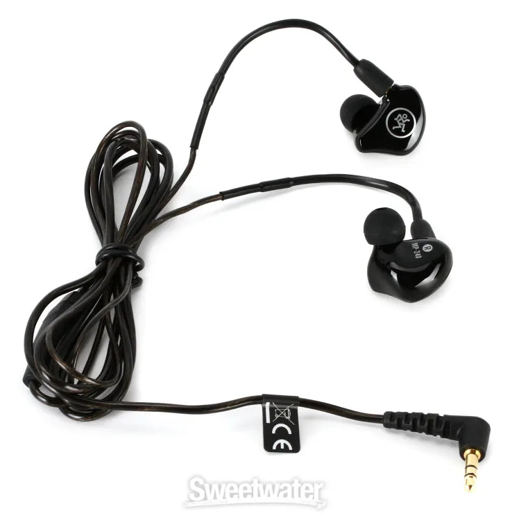 Mackie MCK-2049340-00 MP-240 Dual Hybrid Driver Professional In-Ear Monitors