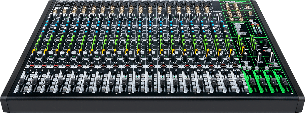 Mackie MCK-2051303-00 ProFX22v3 22 Channel 4-bus Professional Effects Mixer with USB