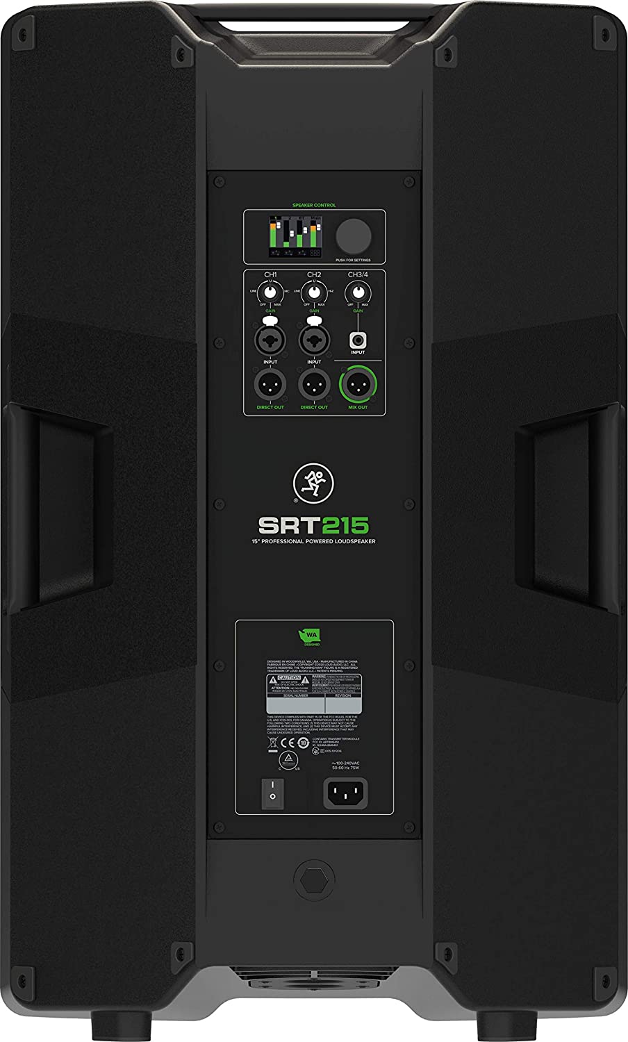 Mackie MCK-2051847-00 SRT215 15" 1600W Professional Powered Loudspeaker