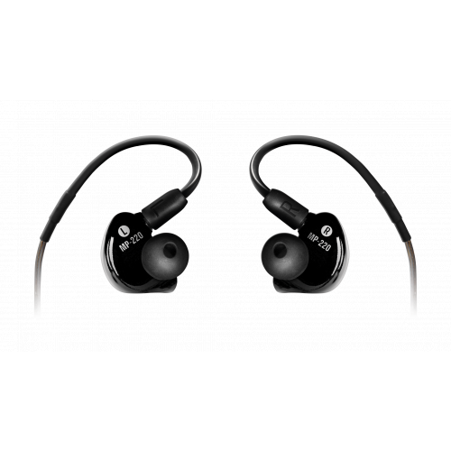 Mackie MCK-2052042-00 MP-220 BTA Dual Dynamic Driver Professional In-Ear Monitors with Bluetooth(R) Adapter