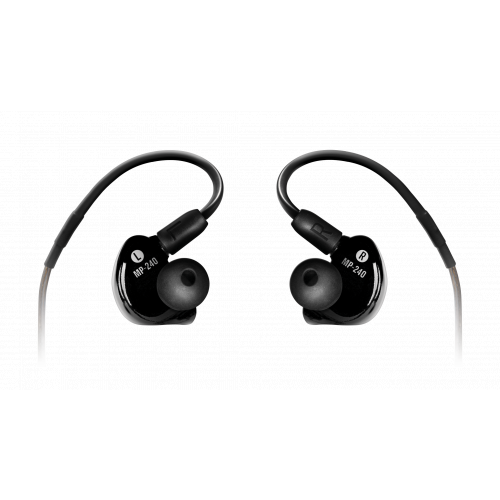 Mackie MCK-2052043-00 MP-240 BTA Dual Hybrid Driver Professional In-Ear Monitors with Bluetooth(R) Adapter