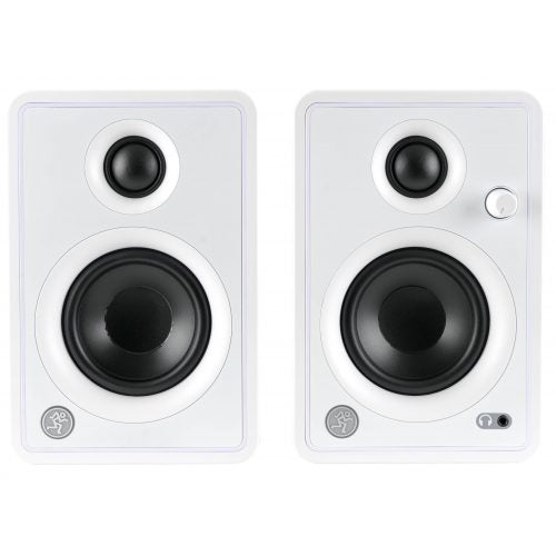 Mackie MCK-2053025-00 3" Multimedia Monitors with Bluetooth(R) - White (Pair)